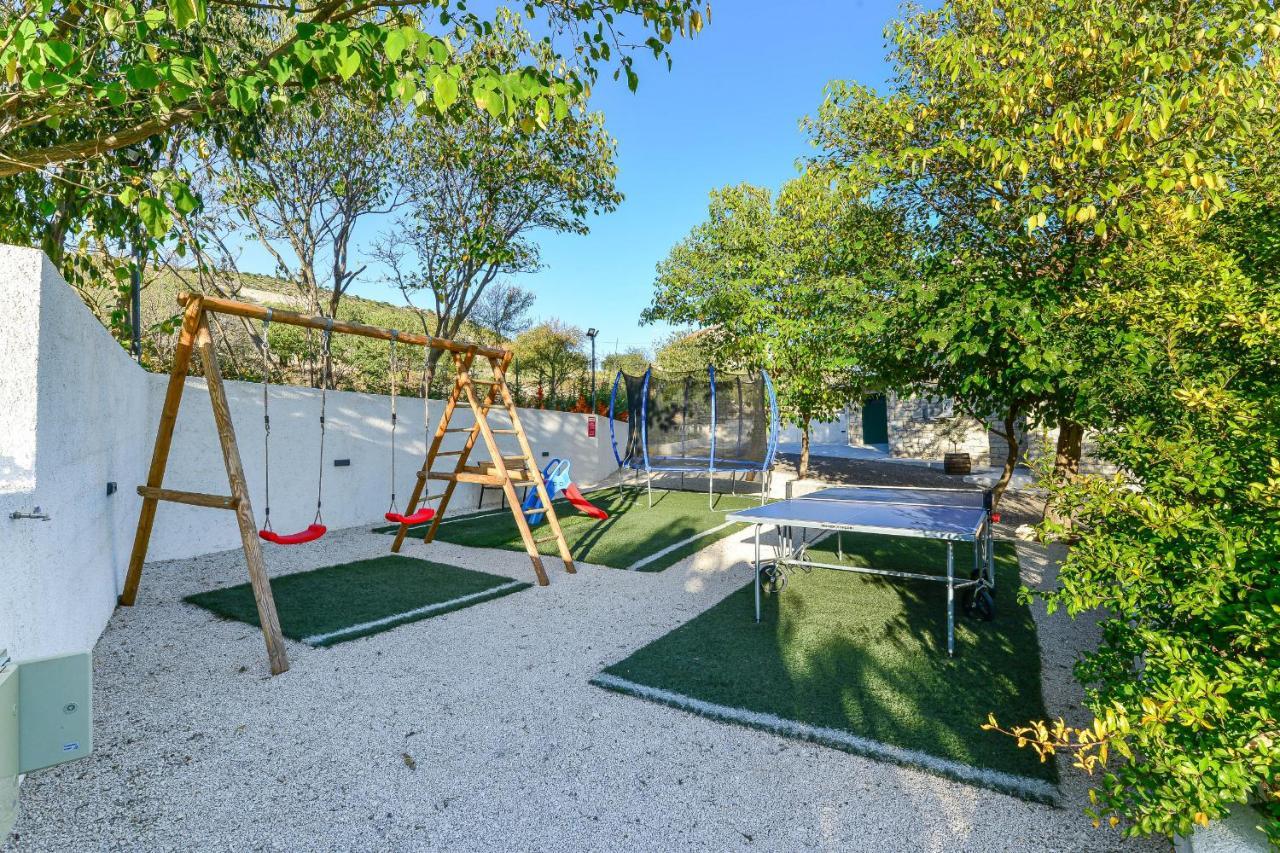 Lisane Ostrovicke Stone Villa Didovi Snovi With Heated Pool מראה חיצוני תמונה